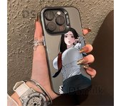 Funda para iPhone 15 Pro con diseño de diosa anime: protección láser, carcasa rígida anticaídas para Apple 13/14/11XsMax/11/12/Mini. iPhone 12 Pro Max