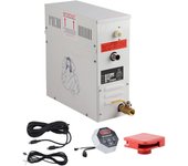 Generador de vapor de 4,5 kW y 220 V para ducha, sauna y baño de vapor, calentador para sauna doméstica y spa. blanco