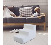 Escalera equilibrada para mascotas, escalera antideslizante para gatos, rampa para perros pequeños y sofá cama para coche