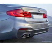 BMW 5 G30 Sedan - BANDA CROMADA, portón trasero cromado