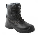 Botas de seguridad de tracción de material compuesto de cuero Portwest para hombre 13 UK negro