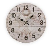 Wooden Clock World 28Cm VERSA 18190146