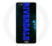 Funda para Huawei P8 Lite Serie Riverdale Logo Azul
