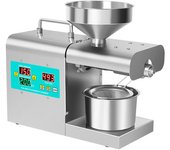 Prensador de aceite de acero inoxidable inteligente, máquina de prensado automático para el hogar, Material sin freír, RG-312 US Plug varios colores