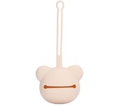 Estuche de silicona para chupete, bolsa de viaje, accesorios para recién nacidos, niños y niñas.