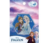 Parche adhesivo de Disney Frozen Anna y Elsa (60 mm de ancho x 52 mm de alto), plancha doble uso, MY6501-MY520