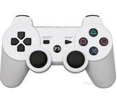 Gamepad inalámbrico Bluetooth blanco para PS3, controlador USB - PC, accesorio de consola, joystick