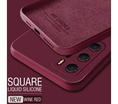 Funda suave de silicona líquida de lujo para Huawei P40 LITE P30 PRO P20 MATE 20 LITE 30 NOVA 3 3I 5T 9 SE 8 8I Y70 PLUS Y90 Cubierta cuadrada de protección completa Huawei P30 Pro azul