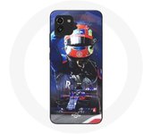 Coque Samsung Galaxy A03 Formule 1 Pierre Gasly Pilote automobile F1 Rouge Bleu