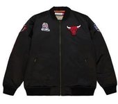 Manteau Chicago Bulls Homme Mitchell & Ness - Noir - Taille L