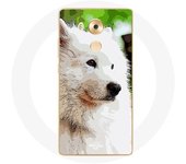 Coque pour Huawei Mate 8 Chien Samoyède Blanc