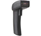 2.o escáner de código de barras inalámbrico BT+2.4G PDA USB con cable lector de código de barras 1D Disparador manual 640*480 1D USB negro