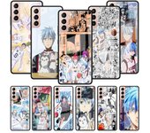Kuroko No Basket-funda de cristal de Anime para Samsung Galaxy S22 S20 FE S21 Plus, carcasa para teléfono S10 5G S9 Note 20 Ultra 10 Lite Samsung S21 5G