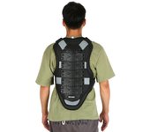 Chaleco de protección para motocicleta para hombre, protector corporal, pecho, columna vertebral, espalda, chaqueta protectora para ciclismo y patinaje L