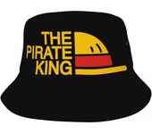 One Pieces Bucket Sombreros Mujer Unisex Moda El Rey Pirata Verano Sombrero De Pescador One Size