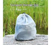 Bolsa de agua Contenedor de agua plegable 12L/20L Bolsa de ducha portátil para acampar Bolsa de agua con bomba de aire