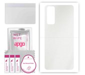 apgo Protective Skin Sticker for the back compatible with Vivo Y72, Wrap Film, Foil, Vinyl - Pattern Matte Transparent