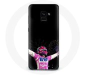 Coque pour Samsung Galaxy A8 Plus Formule 1 Sergio Pérez Mendoza gagné la course