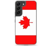 Coque Téléphone - Samsung - Galaxy S20 - Drapeau Canada - Souple - Multicolore