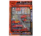 Maruka Diecast Equipo de Bomberos Coche de Juguete Edades 180966 3+