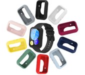 Correa de silicona + funda protectora para Huawei Watch Fit 2 Fit2 pulsera reloj inteligente negro