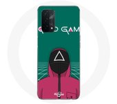Coque pour Oppo A74 5G Squid Game logo symbole triangle