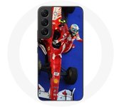 Coque pour Samsung Galaxy S21 FE Formule 1 Fernando Alonso Pilote automobile F1 Rouge