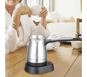 Cafetera turca eléctrica de 500 ml, tetera de acero inoxidable para Bar Café estilo A Style A