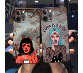 Funda de TPU suave para iPhone 12, 13, 11 Pro Max, mini, XR, 7, 8 Plus, 2020, X, Xs Max, color negro iPhone 13pro max