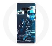 Coque pour Samsung Galaxy Note 9 Formule 1 Valtteri Bottas Pilote de F1 Noir