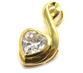 Les Trésors De Lily [M6940] - Pendentif Plaqué Or 'Love' oro