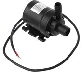 Bomba de agua sumergible silenciosa para Dc 12V 800L/H 20W, Motor Solar sin escobillas, bomba de agua sumergible para piscina para Fountai 12V DC negro