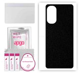 apgo Protective Skin Sticker for the back compatible with Motorola Moto G Stylus 5G, Wrap Film, Foil, Vinyl - Pattern Matte Black