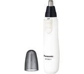 Cortapelos de nariz Panasonic, cortador de etiquetas para cejas, barba y orejas para hombres ER-GN11-W blanco