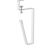 Mueble de baño Yamazaki Jitsugyo, soporte inferior para vasos, color blanco, aprox.. Soporte flotante para tazas con forma de torre (An. 1,8 x Pr. 8 x Al. 19 cm) 5002