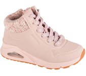 Skechers Uno Gen1 - Darling Daze, botas de invierno para niña en color rosa 30 color rosa