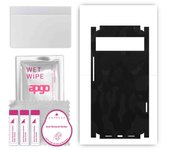 apgo Protective Skin Sticker for the back+sides compatible with Google Pixel 6, Full Wrap Film, Foil, Vinyl - Pattern Black Camo