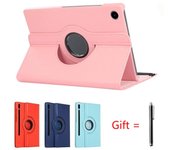 Funda giratoria 360 para tableta Huawei Matepad 11,5 2023 T10 T10s T 10s MatePad SE 10 4 Honor Pad V6 X8 X9 X8 Pro T5 T3 10 MatePad T8 color rosa