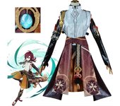 Disfraz de Cosplay de Genshin Impact, disfraz de Shikanoin Heizou, disfraz de Analytical Harmony, uniformes, ropa, trajes, vestidos, atuendos XS negro