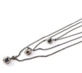 Les Trésors De Lily [J2006] - Collar gris 'Mineralia' gris