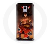 Coque pour Samsung Galaxy A8 2018 Luffy Gear 5 One Piece Manga