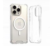Etui Clear Corner Case Magsafe Na Iphone 16 - Przezroczyste