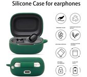 Funda creativa para auriculares JBL LIVE BUDS 3, suave y antiarañazos, de silicona para la caja de carga. negro