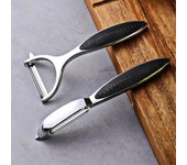 Rallador de verduras Cuchillo pelador de frutas y verduras Utensilios de cocina Pelador multifunción de acero inoxidable Herramientas de uso doméstico