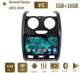 Icreative DSP Android Radio del coche para protector antipolvo para Renault 2015-2020 para LADA Largus 2021 navegador GPS estéreo 2 Din reproductor Multimedia 1 + 16GB