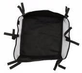Cesta de almacenamiento de lujo para cochecito de bebé universal y versátil, para expedición o para carrito de viaje con correa, gran capacidad S