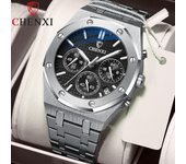 Nuevo Reloj de lujo para hombre de marca superior con caja, reloj deportivo multifuncional para hombre, relojes de cuarzo resistentes al agua para hombre