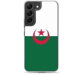 Coque Téléphone - Samsung - Galaxy S22 Plus - Drapeau Algérie - Souple - Multicolore
