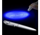 Bolígrafo mágico creativo con luz LED ultravioleta, bolígrafo de tinta invisible, juguete de escritura secreta