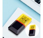 Lector de tarjetas de memoria USB 2,0 multifuncional, duradero, de amplia aplicación, alta compatibilidad, respetuoso con el medio ambiente, para lector de tarjetas de viaje